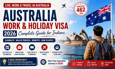 Australia Work and Holiday Visa 2026 for Indians