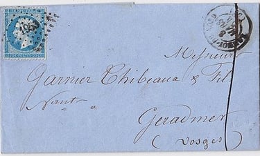 Losange Gros Chiffres des Gros Chiffres 1953 refaits et type 15 Lannoy-du-Nord.