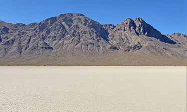 Ubehebe Peak from the Racetrack Playa, Death Valley National Park, California