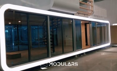Vivienda modular VM2A1 de doble piso personalizable, MODULARS España