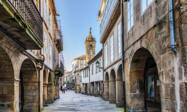 Cazco viejo de Santiago de Compostela