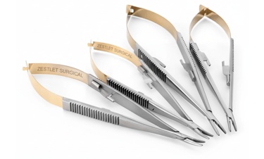  High-Quality Dental Instruments: 14cm/16cm Straight/Curved Needle Holders, Forceps, and Tweezers