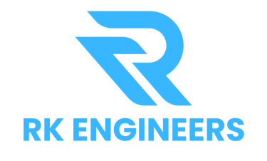 a logo for a company that is looking like a r k engineering company