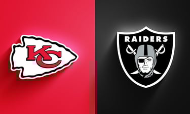 Chiefs v/s Raiders Banner