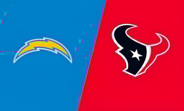 Chargers vs Texans Banner