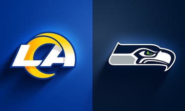 Los Angeles Rams vs. Seattle Seahawks Poster