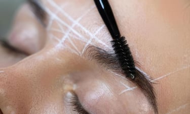 Professional brow shaping and eyebrow grooming services in Chennai