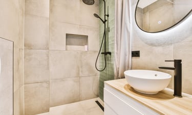 Douche et lavabo refait par JS Services