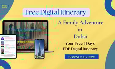 Family Adventure in Dubai itinerary