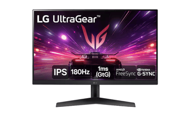 Monitor LG UltraGear 24GS60F-B 180hz 24 polegadas