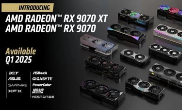 se ven varias placas e video con un texto a la izquierda hecho por computadora