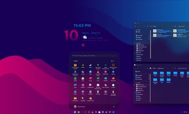 Captura de pantalla de los resultados de búsqueda de Google mostrando el sitio oficial de Microsoft Windows 12