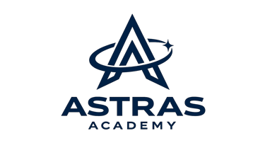 ASTRAS logo with pinnacle and ring