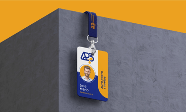 Cracha personalizado Auto Posto AP3