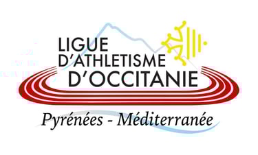 Logo de la Ligue d'Athlétisme d'Occitanie