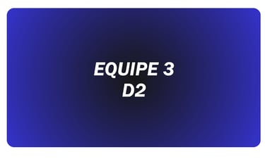Equipe 3 - D2