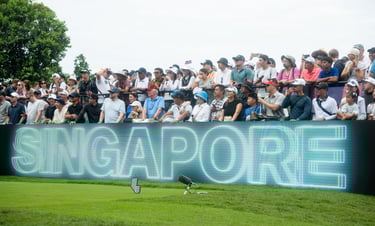 Bryson DeChambeau Jon Rahm lead after Round 1 at LIV Golf Singapore 2026 (Photo: LIV Golf)