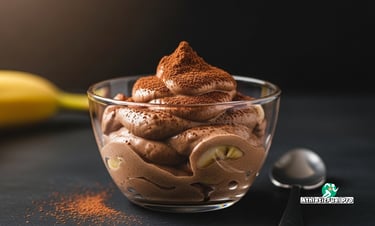 Sobremesa saudável com 3 ingredientes