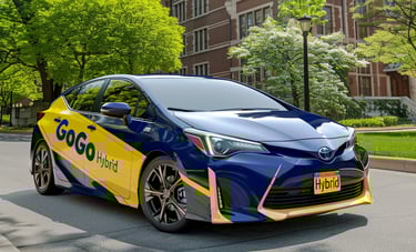University of Michigan campus-prius GoGo hybrid battery repair