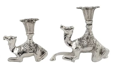 Camel shaped 3 Sized candle holder