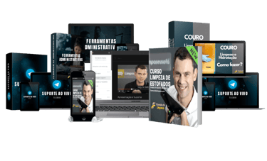 Curso de Higienização de Estofados - material