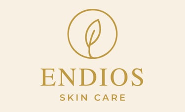 ENDIOS logo Powered by Bhudira | An in-house skincare brand