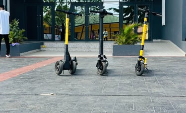 Trekk Scooters designed with elegance and safety