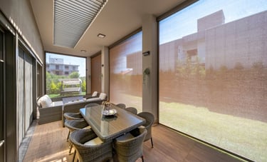 zip curtain system