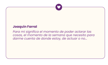 recomendacion del Espacio terapeutico