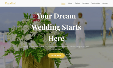 Zeqla | wedding planner/hall services