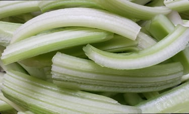 Celery Sticks De-veined