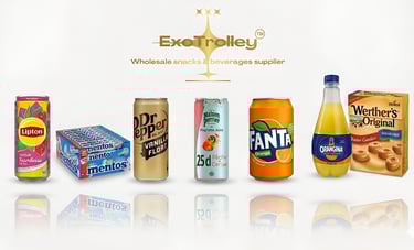 ExoTrolley Spring 2026 new arrivals wholesale exotic snacks beverages Canada