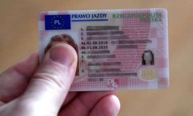 polski prawo jazdy
