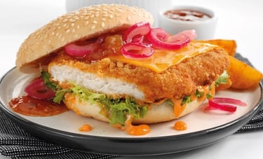 CK Foods Chicken Burger Malta