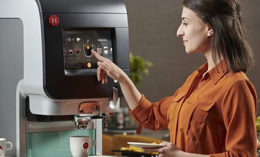 JDE Coffee Machine Touch Screen Malta