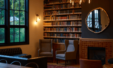 Library Room Lounge Interior Design