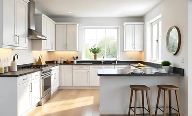 G Shape Modular Kitchen Design