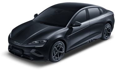 BYD Seal hitam Gresik sedan listrik – tampilan sporty Surabaya Sidoarjo