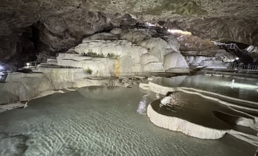 Kaklık Mağarası Yeraltı Pamukkalesi