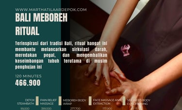 Bali Meboreh - November Promo