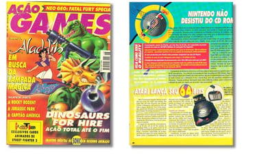 Revista Ação Games 46, Novembro de 1993