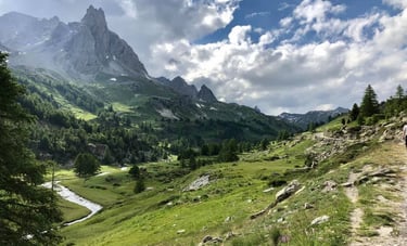randonnée dans la vallée de la Clarée
