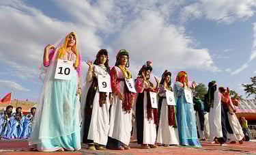 Rose Festival of Kelaa M'Gouna moroccography