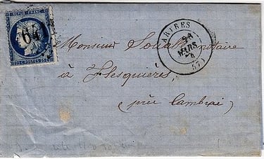 Losange Gros Chiffres 6411  et type 17.