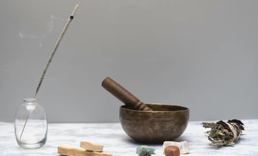 bol tibétain , sauge pour purifier son habitat à Nantes