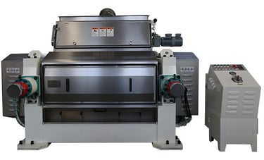 a machine that is making a paper maching machine