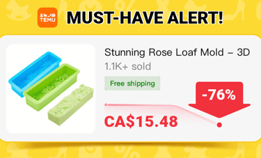 Rose loaf mold