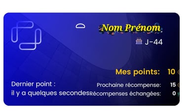 carte fidélité sur l'application FIDELATOO pour le commerce GKARIBEAN