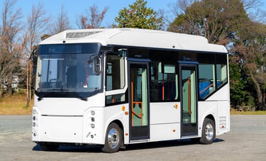堺市の自動運転の実証実験車両に使われるBYD J6