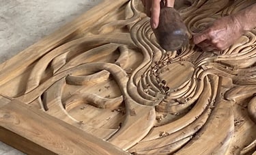 puerta madera diseño único